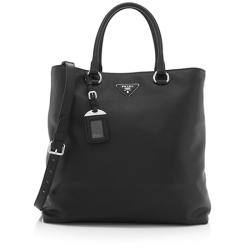 Prada Vitello Daino Shopping Tote