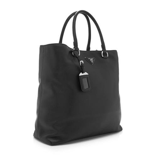 Prada Vitello Daino Shopping Tote