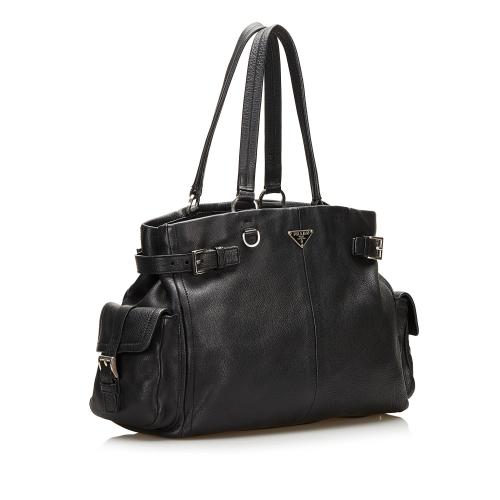 Prada Vitello Daino Shoulder Bag