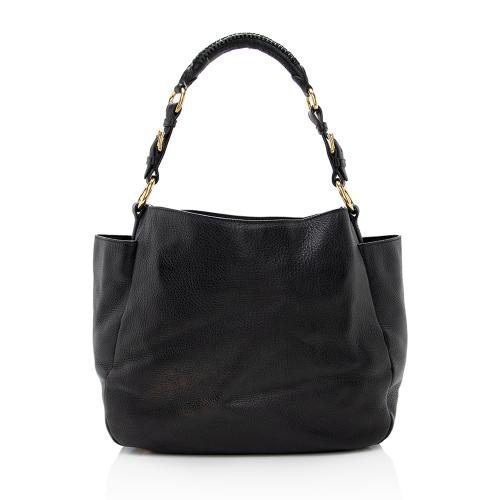 Prada Vitello Daino Side Pocket Hobo