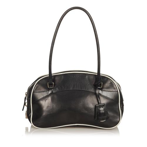 Prada Vitello Drive Bowler Bag