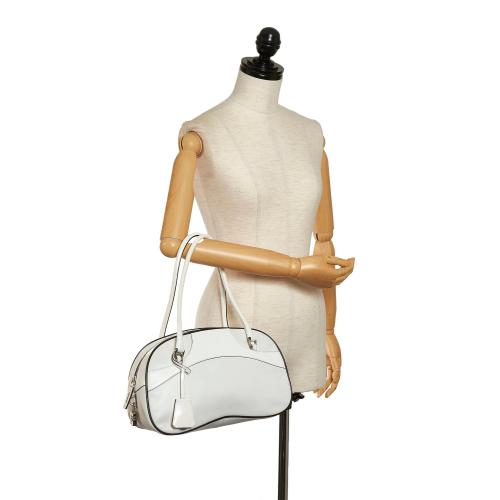 Prada Vitello Drive Bowler Bag