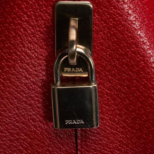 Prada Vitello Leather Handbag