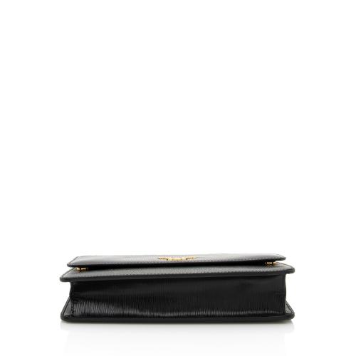 Prada Vitello Move Mini Wallet on Chain