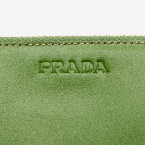 Prada Vitello Pocket Zip Pouch