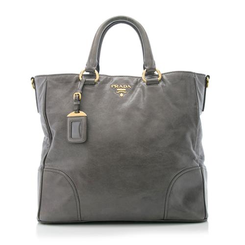 Prada Vitello Shine Tote