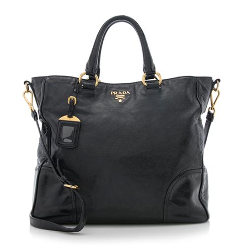 Prada Vitello Shine Tote