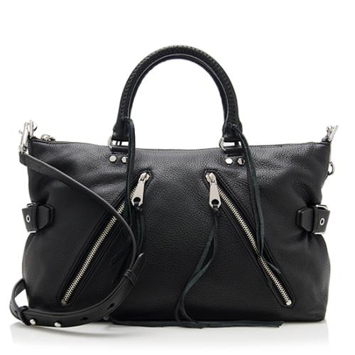 Rebecca Minkoff Leather Moto Large Satchel