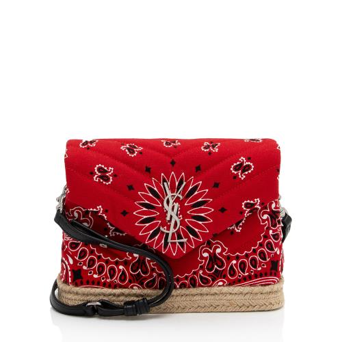 Saint Laurent Bandana Monogram LouLou Toy Shoulder Bag