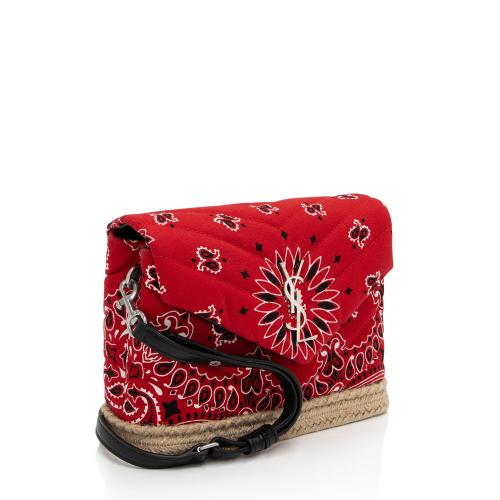 Saint Laurent Bandana Monogram LouLou Toy Shoulder Bag