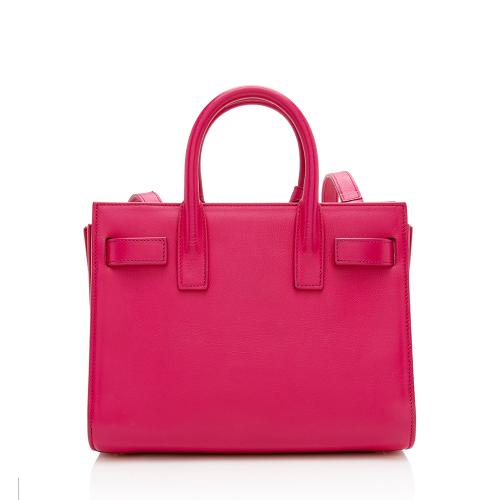 Saint Laurent Calfskin Classic Sac de Jour Nano Tote