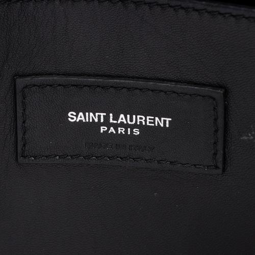 Saint Laurent Croc Embossed Calfskin West Hollywood Flap Bag