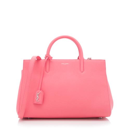 Saint Laurent Calfskin Cabas Rive Gauche Small Tote