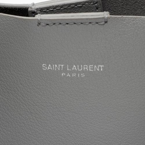 Saint Laurent Calfskin Large Shopping Tote