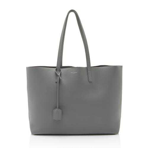 Saint Laurent Calfskin Large Shopping Tote