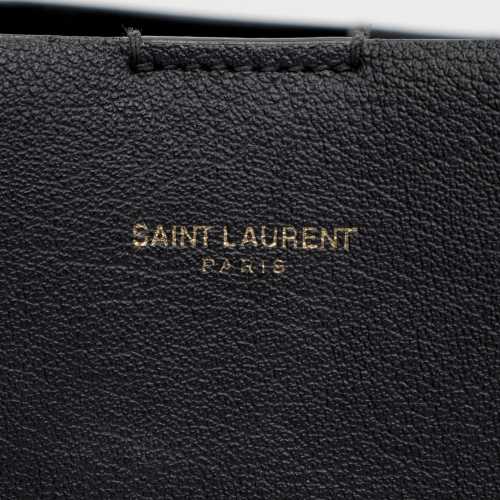 Saint Laurent Calfskin Large Shopping Tote