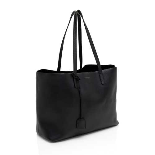 Saint Laurent Calfskin Large Shopping Tote