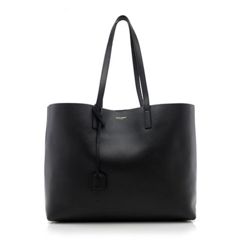 Saint Laurent Calfskin Large Shopping Tote