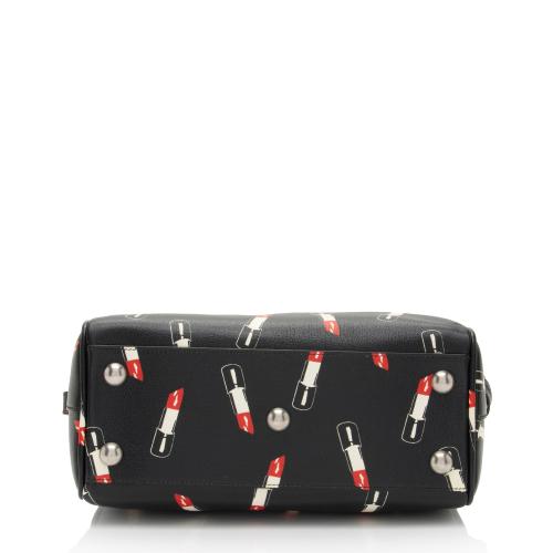 Saint Laurent Calfskin Lipstick Baby Duffle Bag