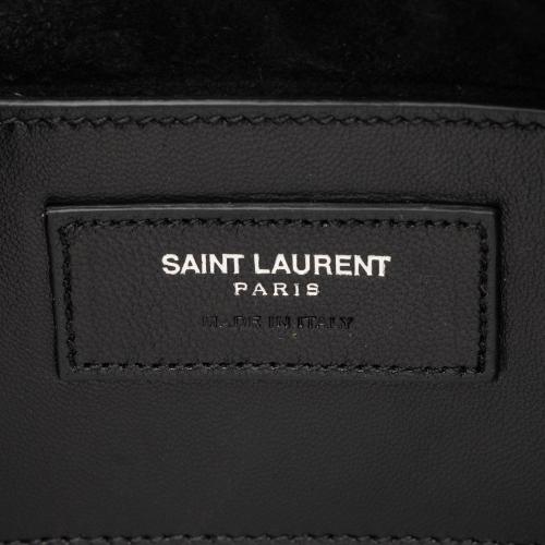 Saint Laurent Calfskin Lipstick Baby Duffle Bag