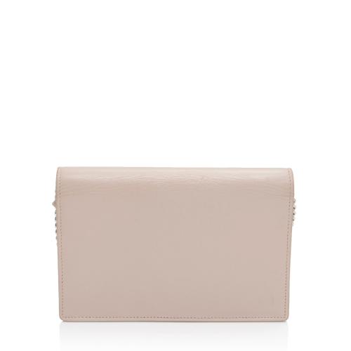 Saint Laurent Calfskin Monogram Kate Tassel Chain Wallet