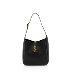 Saint Laurent Calfskin Monogram Le 5 A 7 Small Hobo