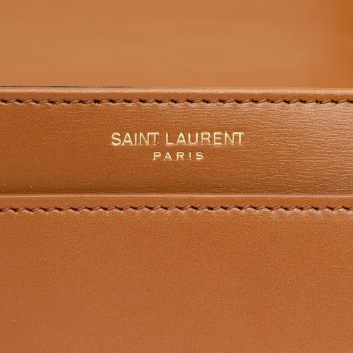 Saint Laurent Calfskin Monogram Solferino Medium Shoulder Bag