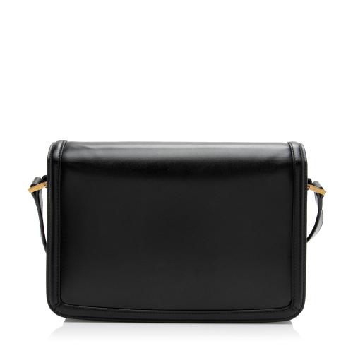 Saint Laurent Calfskin Monogram Solferino Medium Shoulder Bag