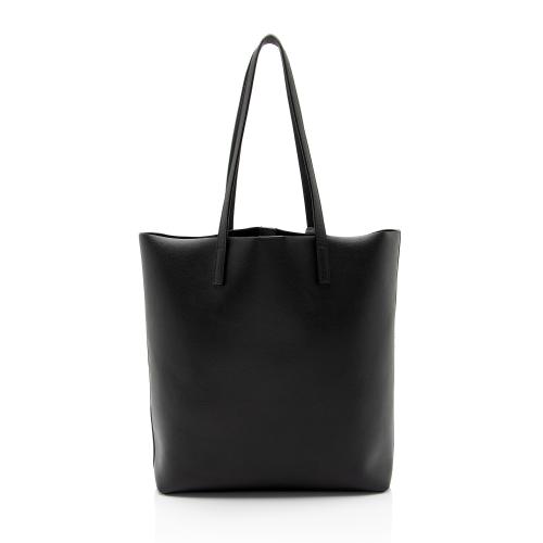 Saint Laurent Calfskin N/S Shopping Tote