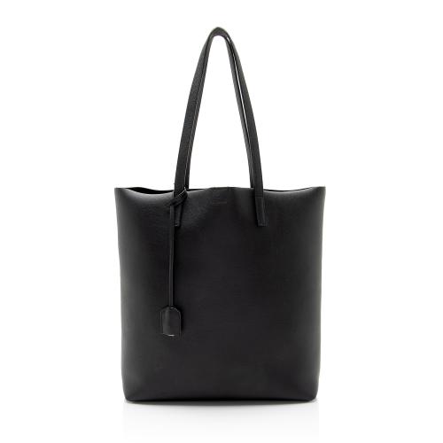 Saint Laurent Calfskin N/S Shopping Tote