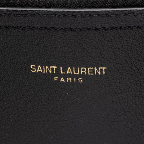 Saint Laurent Calfskin N/S Shopping Tote