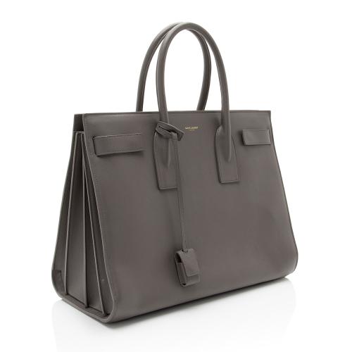 Saint Laurent Calfskin Sac De Jour Large Tote