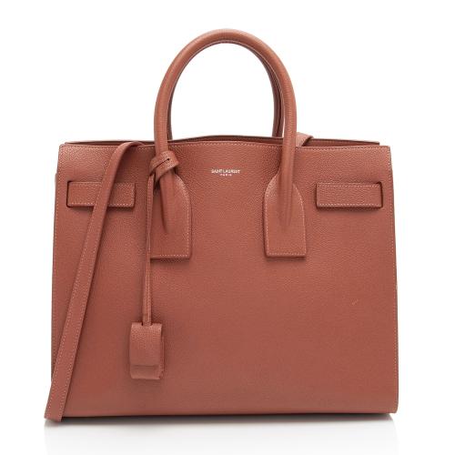 Saint Laurent Calfskin Sac De Jour Small Tote