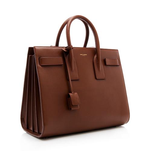 Saint Laurent Calfskin Sac De Jour Small Tote