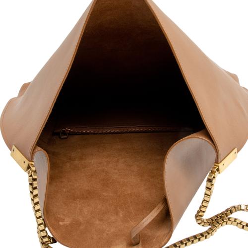 Saint Laurent Calfskin Suzanne Medium Hobo