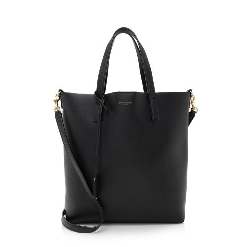 Saint Laurent Calfskin Toy Shopping Tote