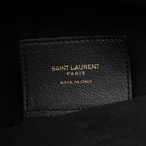 Saint Laurent Calfskin Toy Shopping Tote