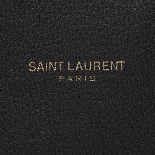 Saint Laurent Calfskin Toy Shopping Tote