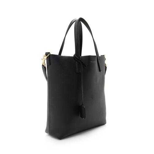 Saint Laurent Calfskin Toy Shopping Tote