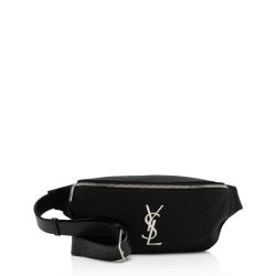 Saint Laurent Canvas Monogram Belt Bag