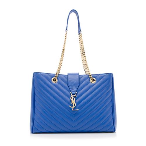 Saint Laurent Classic Monogram Matelasse Tote