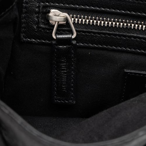 Saint Laurent Croc Embossed Lambskin Festival Backpack