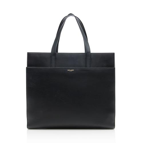 Saint Laurent Flat Shopper Tote