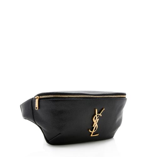 Saint Laurent Lambskin Classic Monogram Belt Bag