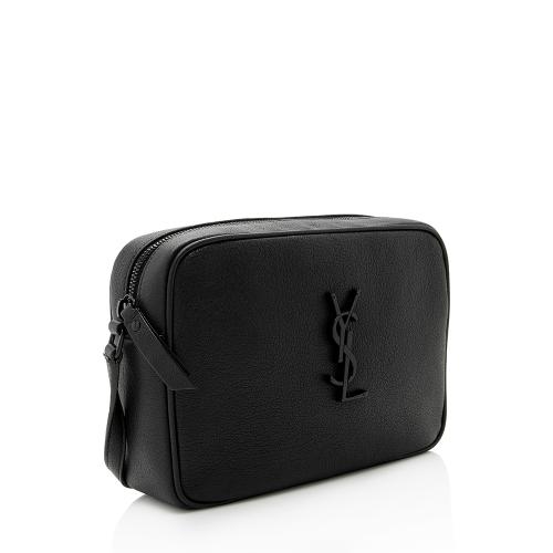 Saint Laurent Lambskin Monogram Lou Camera Bag