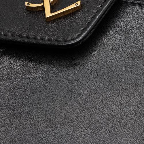 Saint Laurent Lambskin Monogram Gaby Chain Envelope Bag