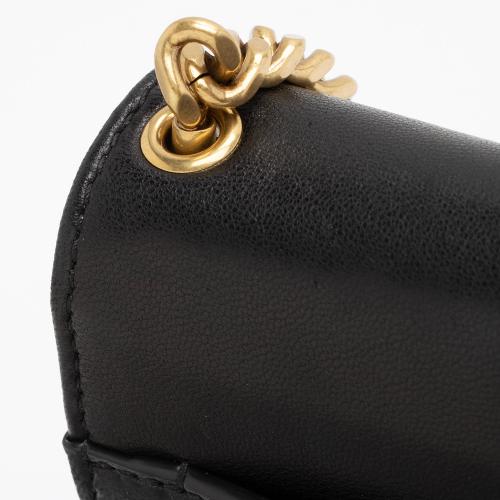 Saint Laurent Lambskin Monogram Gaby Chain Envelope Bag