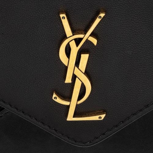 Saint Laurent Lambskin Monogram Gaby Chain Envelope Bag