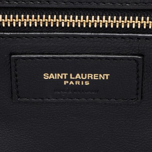 Saint Laurent Lambskin Monogram Gaby Chain Envelope Bag