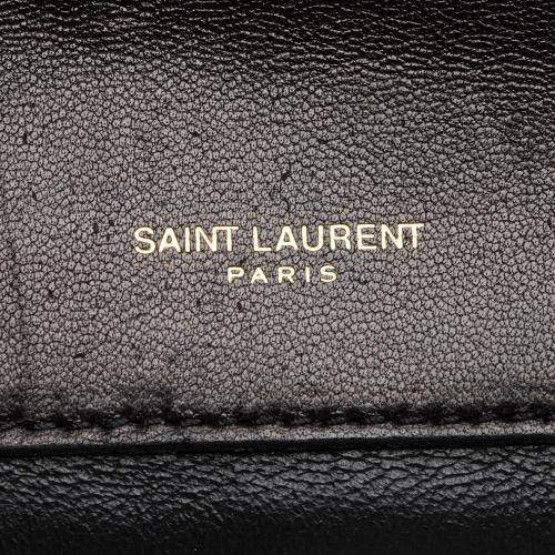 Saint Laurent Lambskin Monogram Gaby Chain Envelope Bag